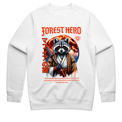 Forest Hero Raccoon Samurai Shirt