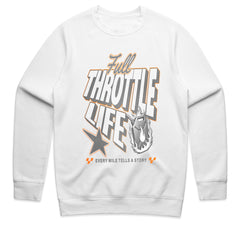 Full Throttle Life: Every Mile Tells a Story T-Shirt