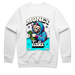 Money Talks Cat Streetwear Shirt