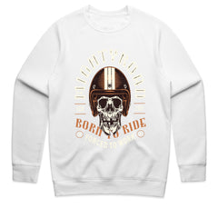 Mighty Road – Born to Ride, Forced to Work" Biker Spirit T-Shirt