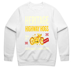 Heritage Highway Hogs – Motorbike Community Classic Rider T-Shirt