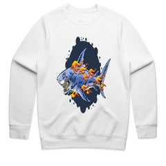 Flaming Shark Shirt