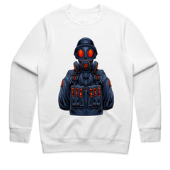 Gas Mask Soldier Shirt