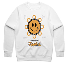 Refuse to Be Foolish: Radiant Smiley Confidence Tee