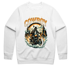 The Iron Cowboy T-Shirt – Western Biker Legend Tee