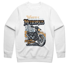 Wheels of the Metropolis Biker T-Shirt – Roaring Through the Urban Wilderness