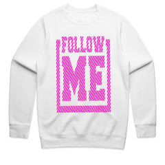 Follow Me: Bold Neon Statement Tee