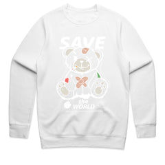 Broken Earth Bear – Save the World Tee