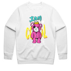 Crown of Cool – Pink Rebel Bear Tee