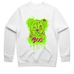 Toxic Boo Bear – Glow-in-the-Dark Mischief Tee