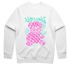 Pixel Pup – Forever Young Hype Tee