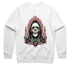 Burning Grim and Roses Shirt