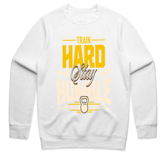 "Train Hard, Stay Humble" Motivational Gym T-Shirt – Strength Meets Character