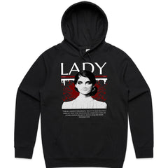 Masked Elegance: Gothic Lady Statement Tee