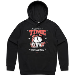 Clockburn Hustle: Waste Time, Waste Money Tee