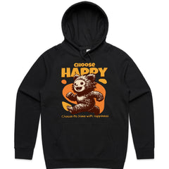 Fuzzy Joy: Choose Happy Tee