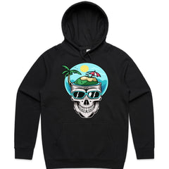 Tropical Skull Hoodie
