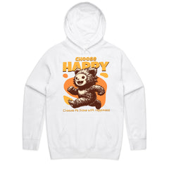 Fuzzy Joy: Choose Happy Tee