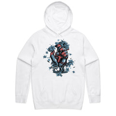 Anatomical Heart Floral Sweatshirt