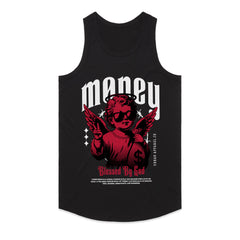 Heavenly Hustle: Blessed Money Angel Tee