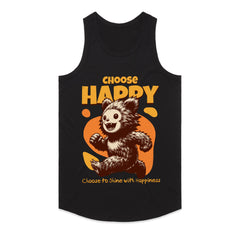Fuzzy Joy: Choose Happy Tee