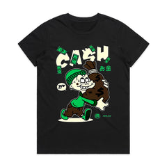 Cash Craze: Retro Heist Hustle Tee