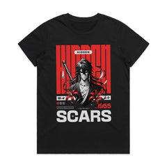 Hidden Scars: The Crimson Ronin Tee