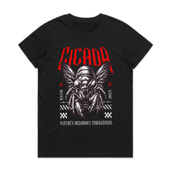 Cicada Reign – Nature's Rhythm Warrior Tee