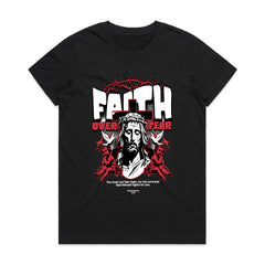 Divine Courage: Faith Over Fear Tee