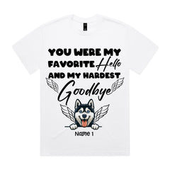 Personalized Pet Memorial T-Shirt