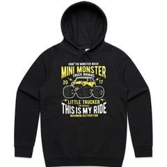 Mini Monster Truck Maniac T-Shirt – Little Trucker’s Ultimate Ride!