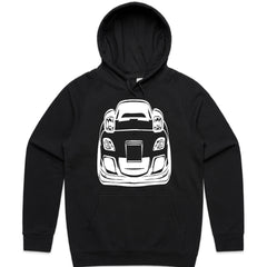 RX-7 Outline JDM T-Shirt – Minimalist Rotary Engine Sports Car Tee for Tuning & Drift Fans