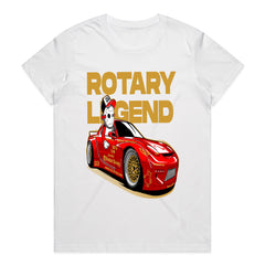 Rotary Legend T-Shirt – Mazda RX-7 Rocket Bunny Racing Design