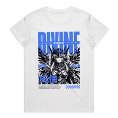 Divine Ascent: Neon Angelic Street Tee
