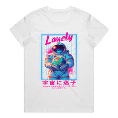 Lost in Orbit – Cosmic Loner Aesthetic Tee