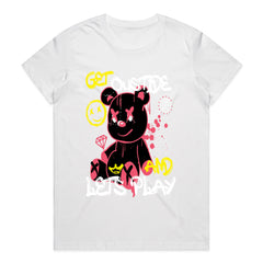 Play Mode: Graffiti Bear Vibes Tee