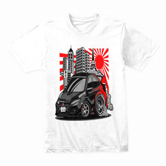 Tokyo Streets – Honda Fit JDM Turbo Tee