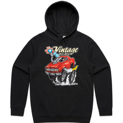 Vintage Hot Rod Gasser Cartoon T-Shirt – Classic Street Racing Muscle Car Tee