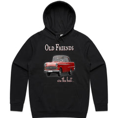 Old Friends Are The Best" Classic Car Vintage Sweatshirt