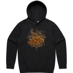 In Rust We Trust – Vintage Hot Rod Sweatshirt for True Gearheads