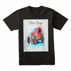 Classic Hot Rod Vintage Art T-Shirt – Retro Car Enthusiast Tee