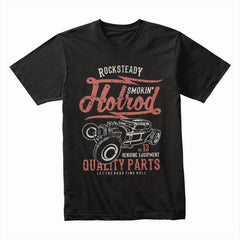 Smokin' Hotrod" Vintage Classic Car T-Shirt – Retro Garage & Speed Enthusiast Tee