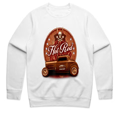 Vintage Hot Rod Skull Garage T-Shirt – Classic Custom Speed Shop Design