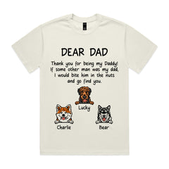 Thank You Being Daddy Dog Dad Shirt