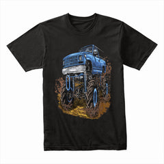 Monster Truck Madness – Off-Road Adventure Graphic T-Shirt
