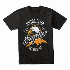 Detroit Cruise Motor Club T-Shirt – Vintage Car Eagles Woodward Hot Rod Design