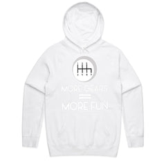 More Gears = More Fun | Manual Transmission Stick Shift Car Enthusiast T-Shirt