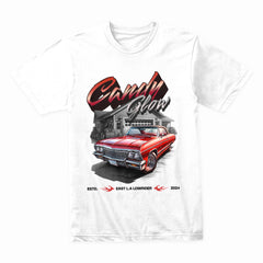 Candy Glow T-Shirt – Classic Lowrider Car & Custom Automotive Culture Tee