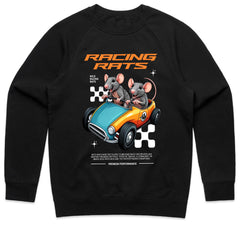 Racing Rats - Funny Racing Car Streetwear Graphic T-Shirt