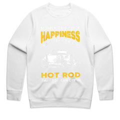 Money Can't Buy Happiness, But It Can Buy A Hot Rod T-Shirt | Vintage Car Lover Gift